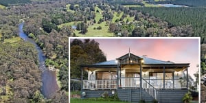 The Victorian tree-change towns where house prices jumped last year