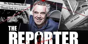 Tony Bullimore rescue. Gary Adshead The Reporter series. 