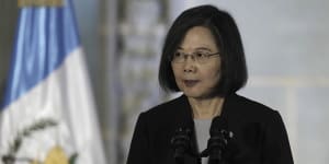 ‘The right of 23 million Taiwanese’:Tsai Ing-wen to meet US politicians in California