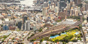 The 24-hectare Central Precinct will be the state’s largest urban renewal project,surpassing Barangaroo.