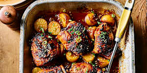 Seoulful garlic chicken.
