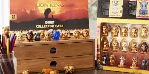 Woolworths'Lion King Ooshies giveaway has helped drive sales higher. 