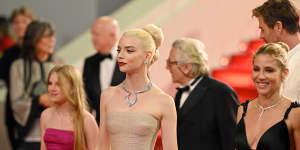 Alyla Browne,Anya Taylor-Joy and Elsa Pataky depart the Furiosa:A Mad Max Saga in Cannes.