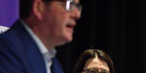 Former health minister Jenny Mikakos was scathing of the centralisation of power under Andrews. 