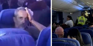 Injured passengers on the LATAM Airlines flight from Sydney to Auckland flight on Monday evening.