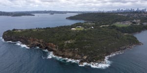 Middle Head National Park and foreshore.