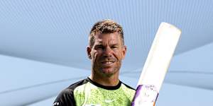 David Warner is still playing white-ball cricket around the world,and is the Sydney Thunder captain when he’s playing in the Big Bash League.