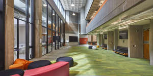Inside Lindfield Learning Village.