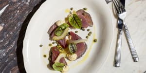 Go-to dish:Vitello tonnato.