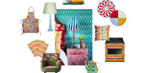 Take a maximalist approach to home interiors with florals,stripes and patterns