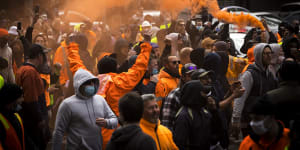 Inside the insurrection:Why construction workers took to the street