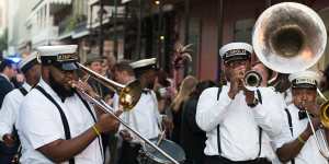 Bourbon Street,New Orleans.