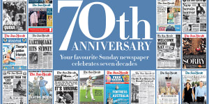 Celebrating 70 years of The Sun-Herald