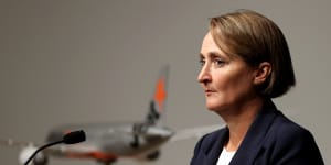 Vanessa Hudson,chief financial officer of Qantas Airways Ltd is to replace Alan Joyce as chief executive in November.