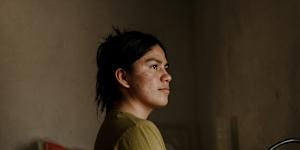 Xiomara,a survivor of sexual abuse,in Huánuco,Peru.