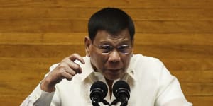 ‘Making a sacrifice’:Duterte to run for vice-president