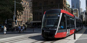 Light rail breaks down in CBD