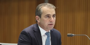 Commonwealth Bank chief executive Matt Comyn:“The thought that a single provider could have 80 per cent market share in an individual market is usually cause for concern.”