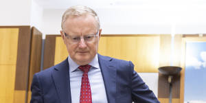 RBA Governor Philip Lowe says it’s plausible that rates rise and then start coming down next year,but a few things are going to have to go right for that to happen.