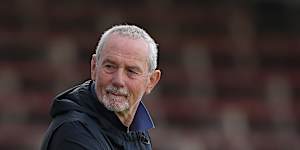 Robert Walls,one of the most fabled figures in Australian football. 