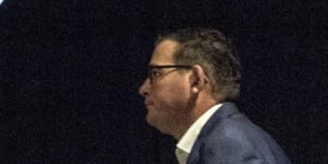 Premier Daniel Andrews will have to weather the storm as IBAC hears evidence,and allegations,against Labor figures. 