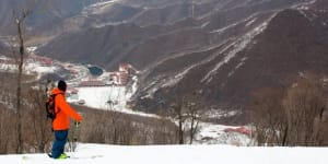 North Korea ski destinations:Kiwi skier Sam Smoothy hits the slopes