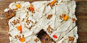 Carrot cake,only more deeply spiced and brooding.