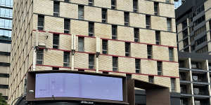 ‘Error in fetch!’ Billboards on the blink in Brisbane’s CBD