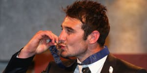 Essendon supplements saga:No legal route for Jobe Watson to retain Brownlow Medal,says lawyer