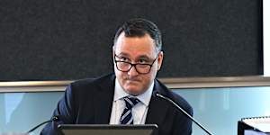 Vince Sanfilippo said CPB lost work due to pushing back against the CFMEU conditions.