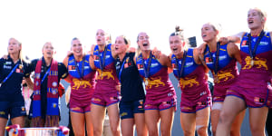 After losing last year’s AFLW grand final,the Brisbane Lions were determined not to let the 2023 decider slip. 