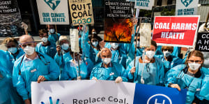 ‘Dangerous,dirty’:Health workers turn up the heat for AGL coal exit