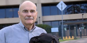 Coalition for the protection of Greyhounds national president Dennis Anderson.