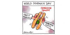 World Sandwich Day.