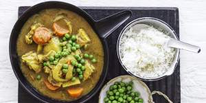 A mild,child-friendly version of Japanese curry.