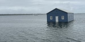 Perth pelted with hail,braces for more wet weather