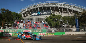 Last hurrah:The V8 Supercars round at Sydney Olympic Park will end this year.