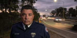 NSW Ambulance Chief Superintendent Luke Wiseman was at the crash scene within 45 minutes.