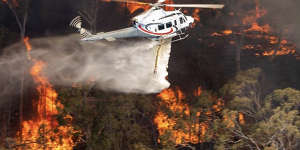 The private operator was called upon 75 times to fight major bushfires during the 2019-20 fire season.