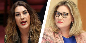 Greens senator Lidia Thorpe has apologised to Liberal senator Hollie Hughes. 