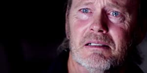 Craig McLachlan in one of his more emotional video diary entries.