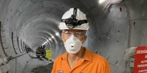 Across the CBD in 77 seconds:Brisbane fast-tracks underground network