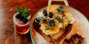 The Christmas punch recipe,at Silver’s Motel in Enmore.