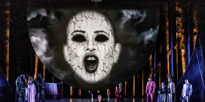 A scene from Melbourne Opera’s production of Das Rheingold,which will be staged in Bendigo as part of the Ring Cycle.