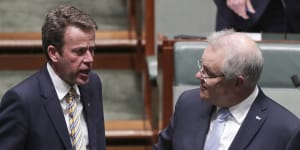 Minister Dan Tehan has changed portfolios in Prime Minister Scott Morrison’s revamped cabinet line-up.