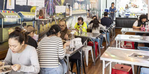 Queue for the $14.90 boat noodles,stay for everything else at this buzzy Bourke Street hotspot