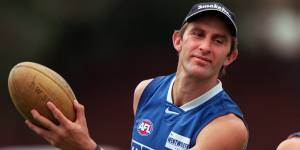Corey McKernan was a ruck star for North Melbourne and could perform all over the ground.