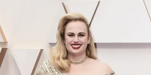 Rebel Wilson,pictured at Monday's Oscars,has been nominated for two Razzies. 