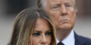 Melania breaks ranks with Trump on issue that divides America