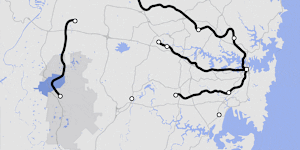 A proposal for the expansion of the Metro network from the Centre for Western Sydney
